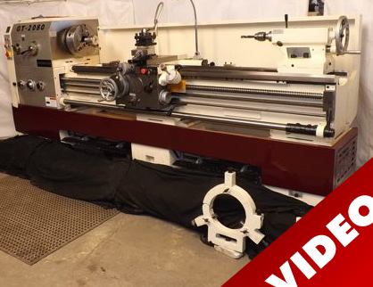 20" x 80" CUTMASTER ... LATHE 4-1/8" SPINDLE HOLE